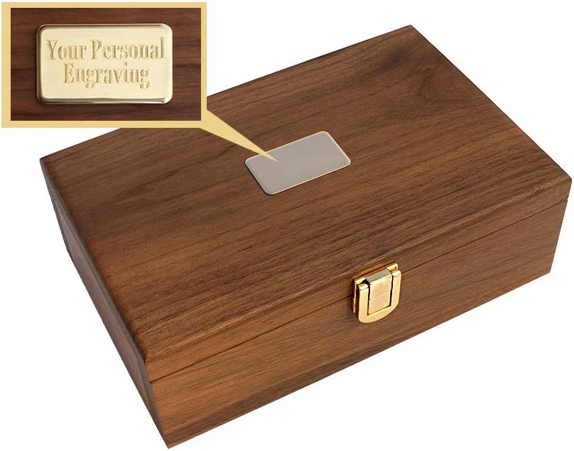 Black Walnut Domino Set P611