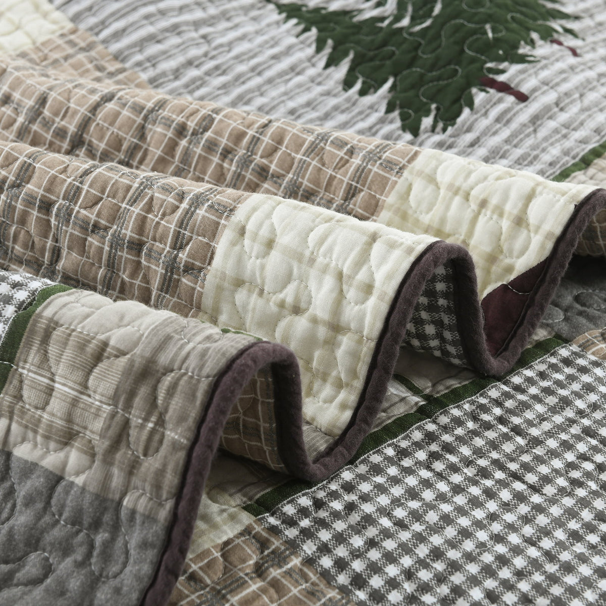 Cotton Queen Quilt 3-Piece Set F90563