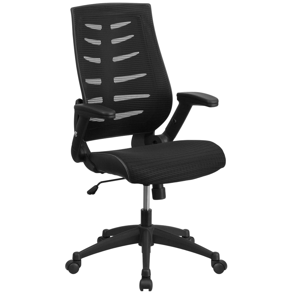 Black Mesh High Back Chair Y79628