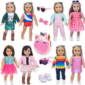 10 Sets 18 Inch Doll Clothes and Accessories T734