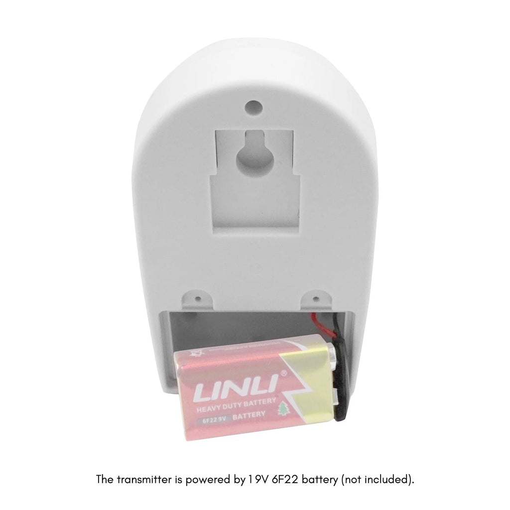 Wireless Driveway Alarm with IR Motion Sensor, 1 Receiver & 2 Transmitters L4572