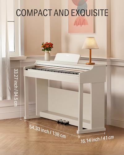 88-Key Weighted Action Digital Piano with Furniture Stand P7591