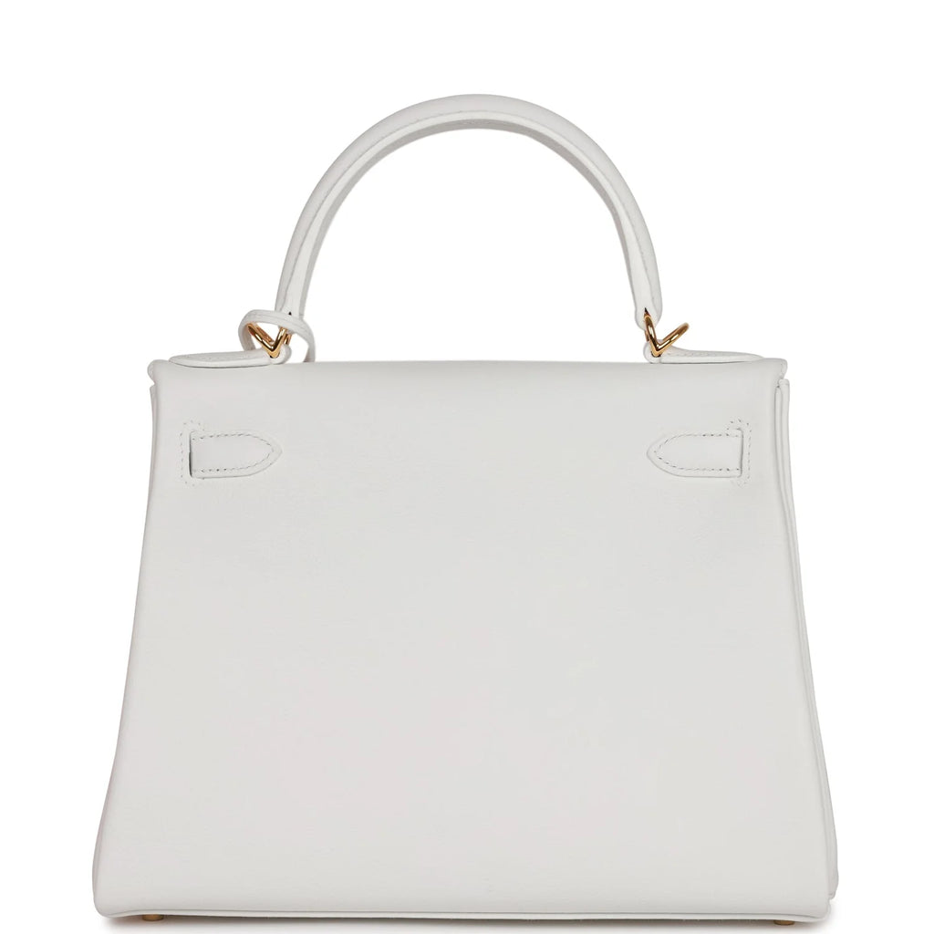 White Evercolor Leather Bag V2733