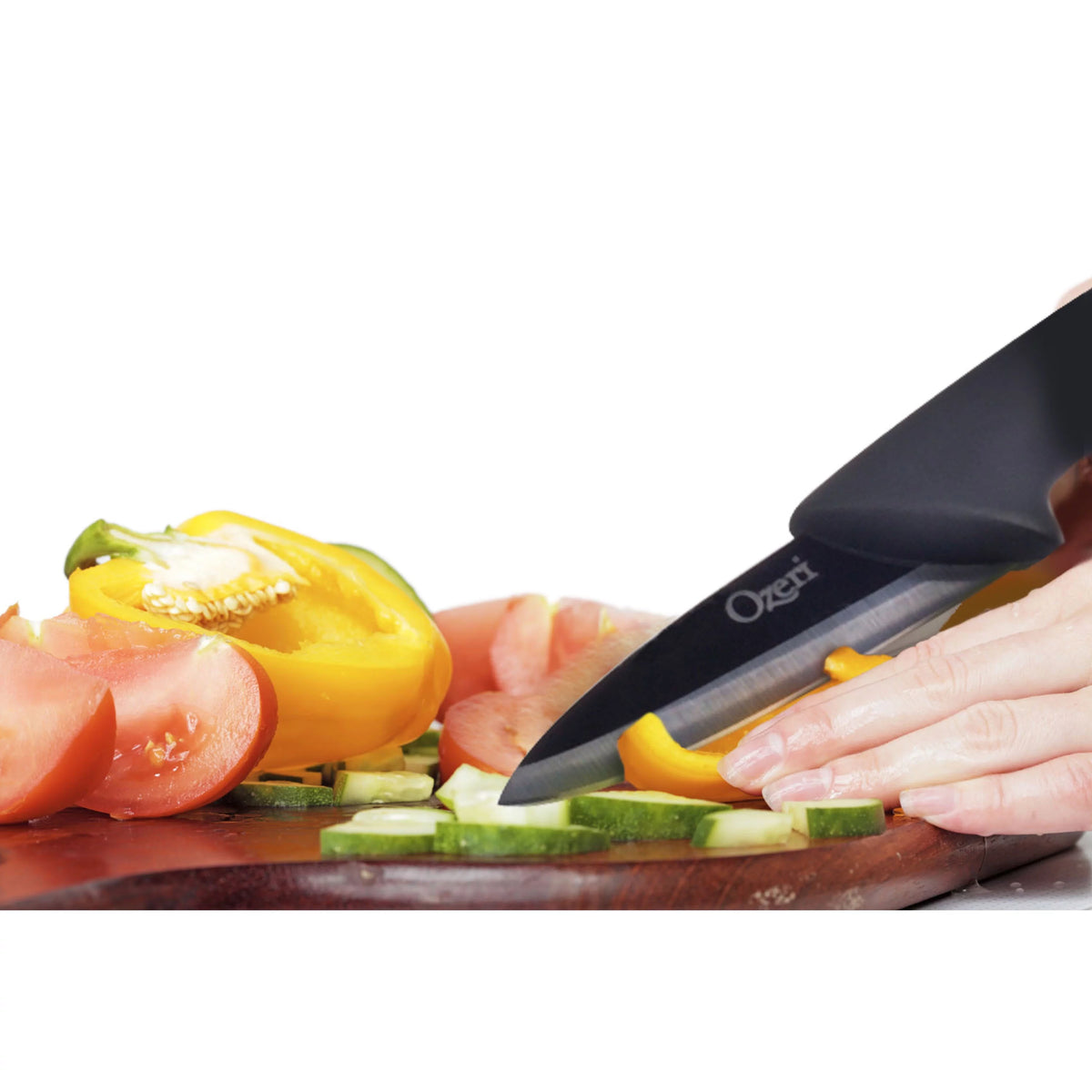 Black Ceramic 6-Piece Knife Set E98438