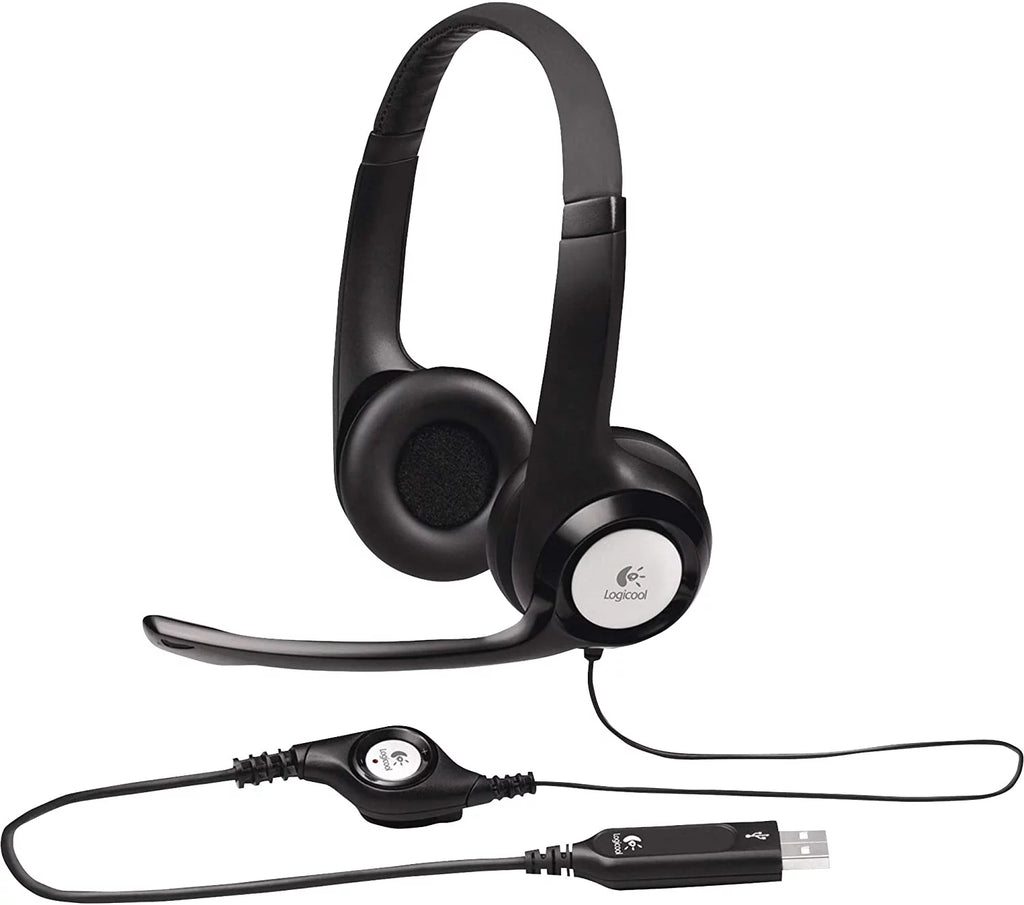 USB Headset with Noise Cancelling Mic Case of 20 U828