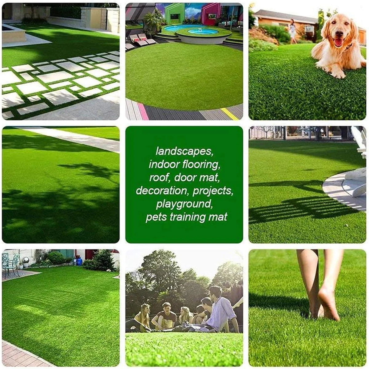 Artificial Grass Turf Rug 2.2ft x 4ft R519201
