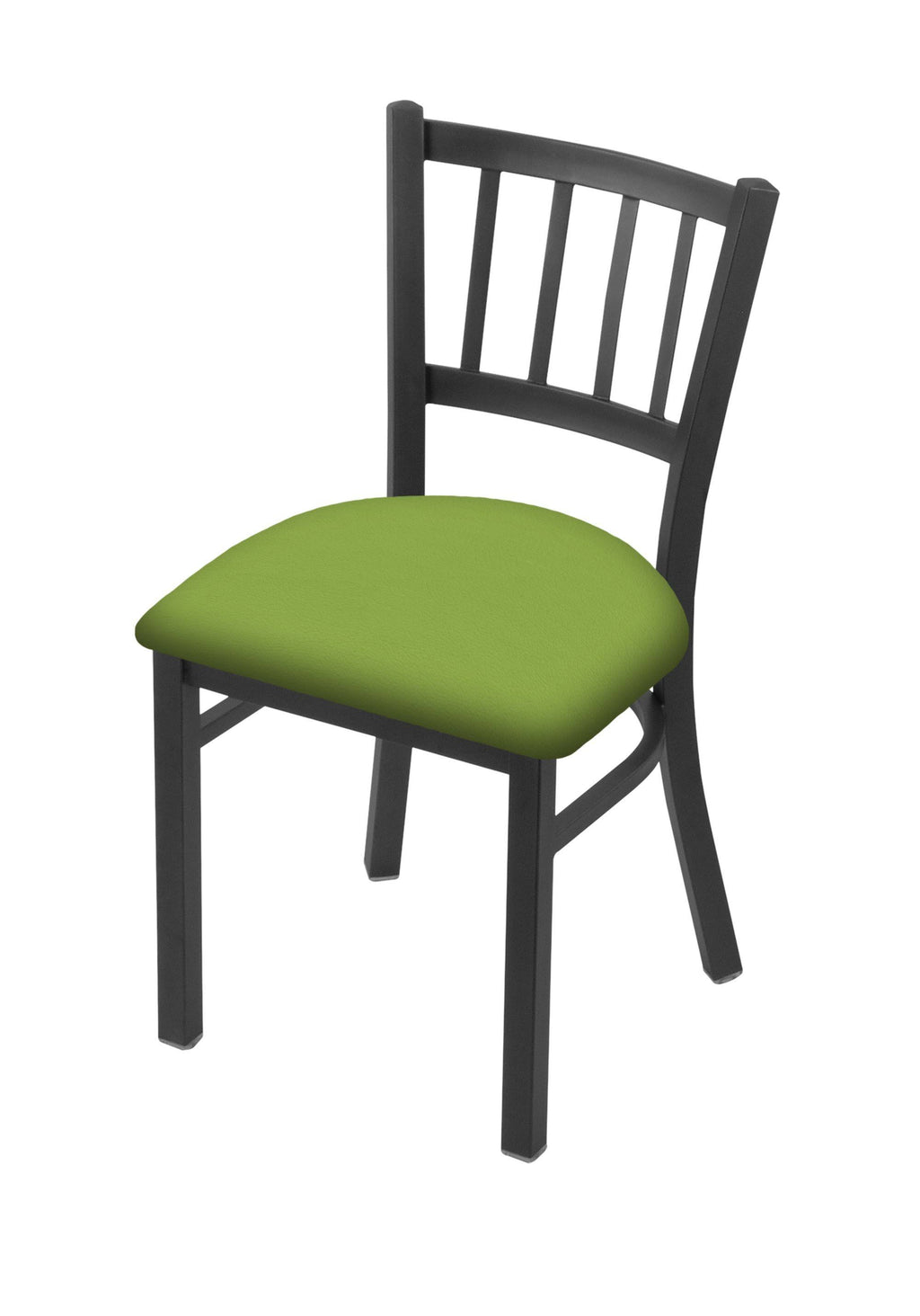 Pewter Finish Canter Red Chair R67403