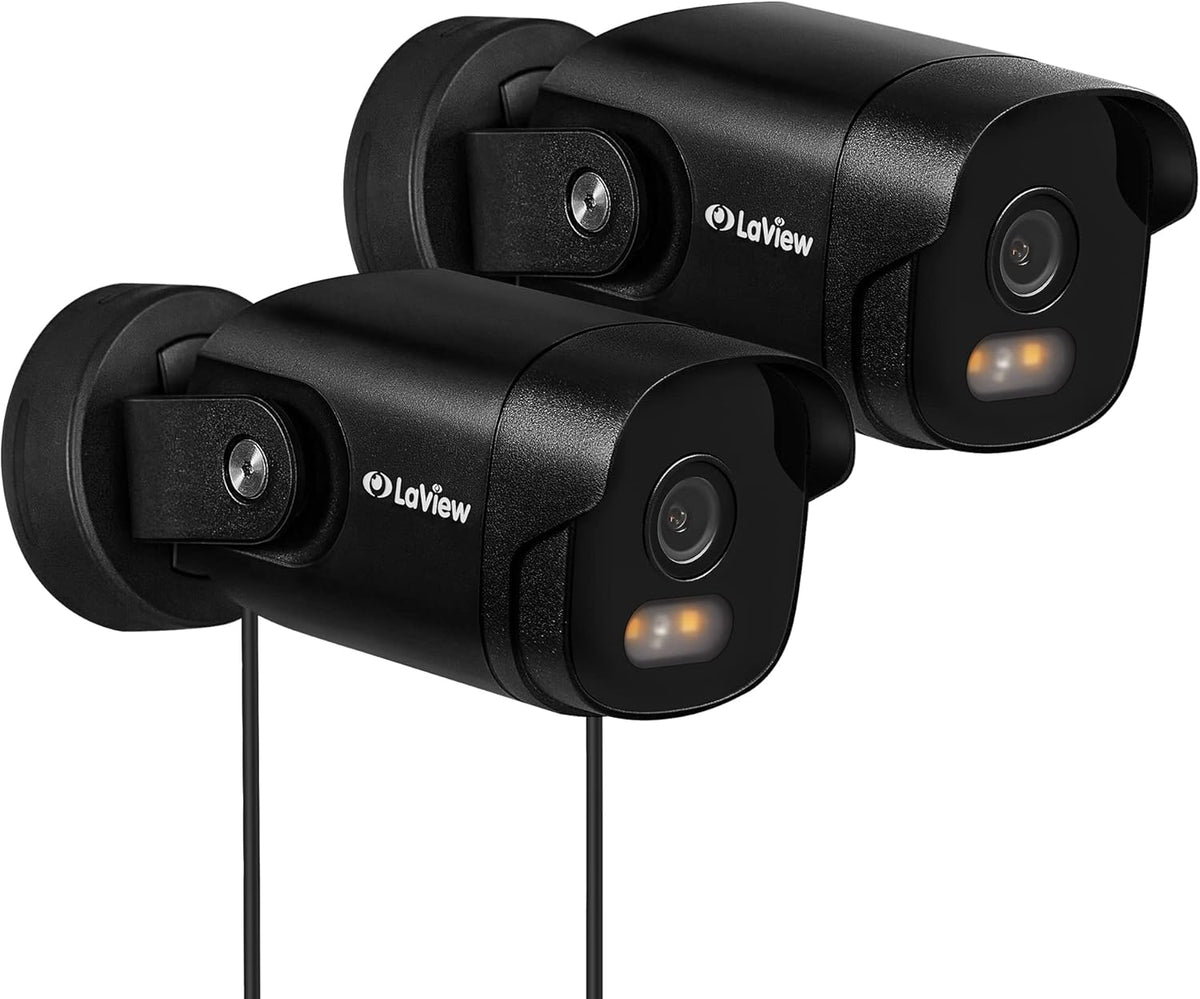 2K Wired Outdoor Security Camera with Color Night Vision Q33831
