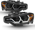 Black LED DRL Projector Headlights E781718