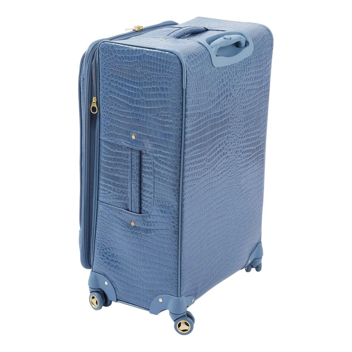 Embossed Croco Wheeled Upright Suitcase U84717