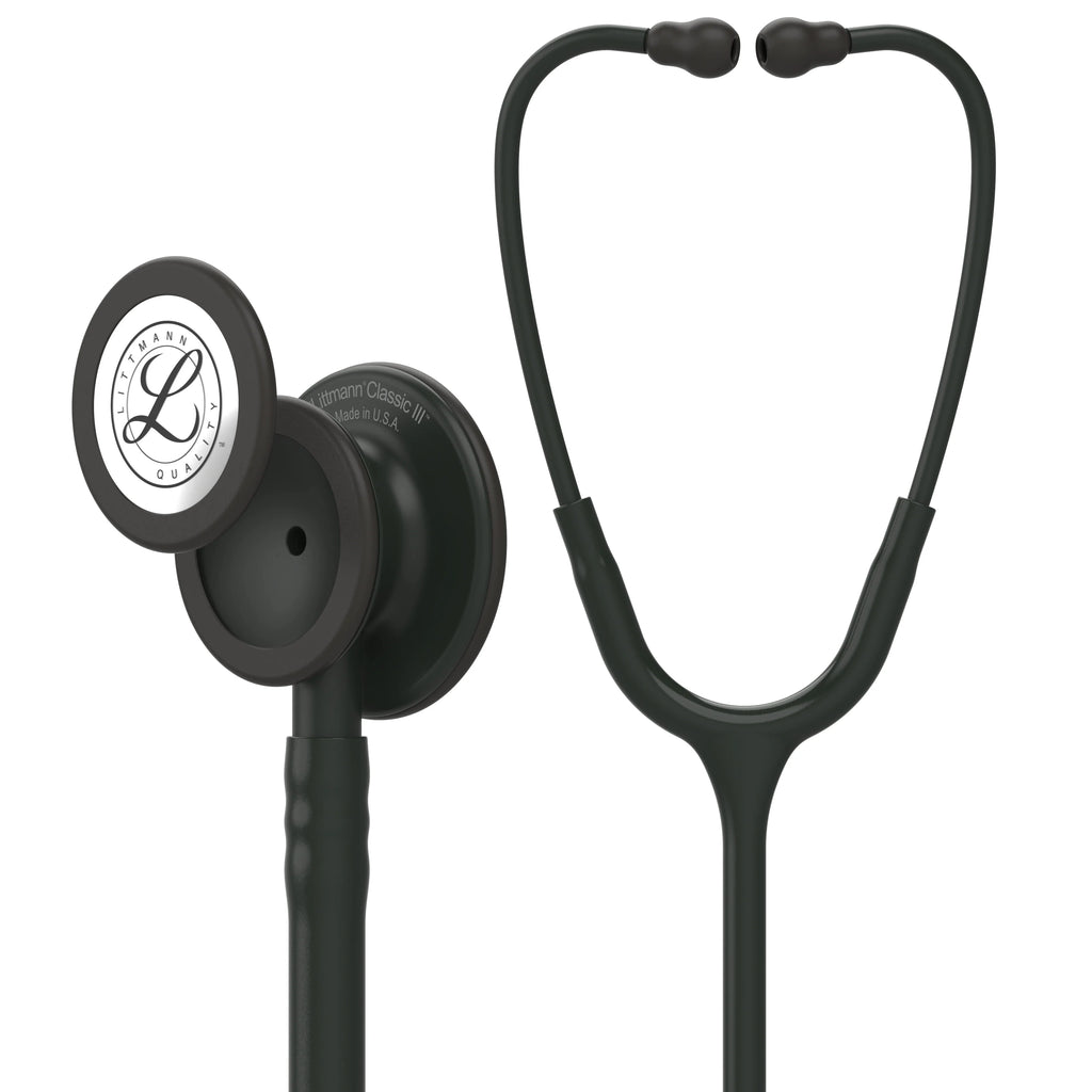 Black Tube 27 inch Stethoscope V9677