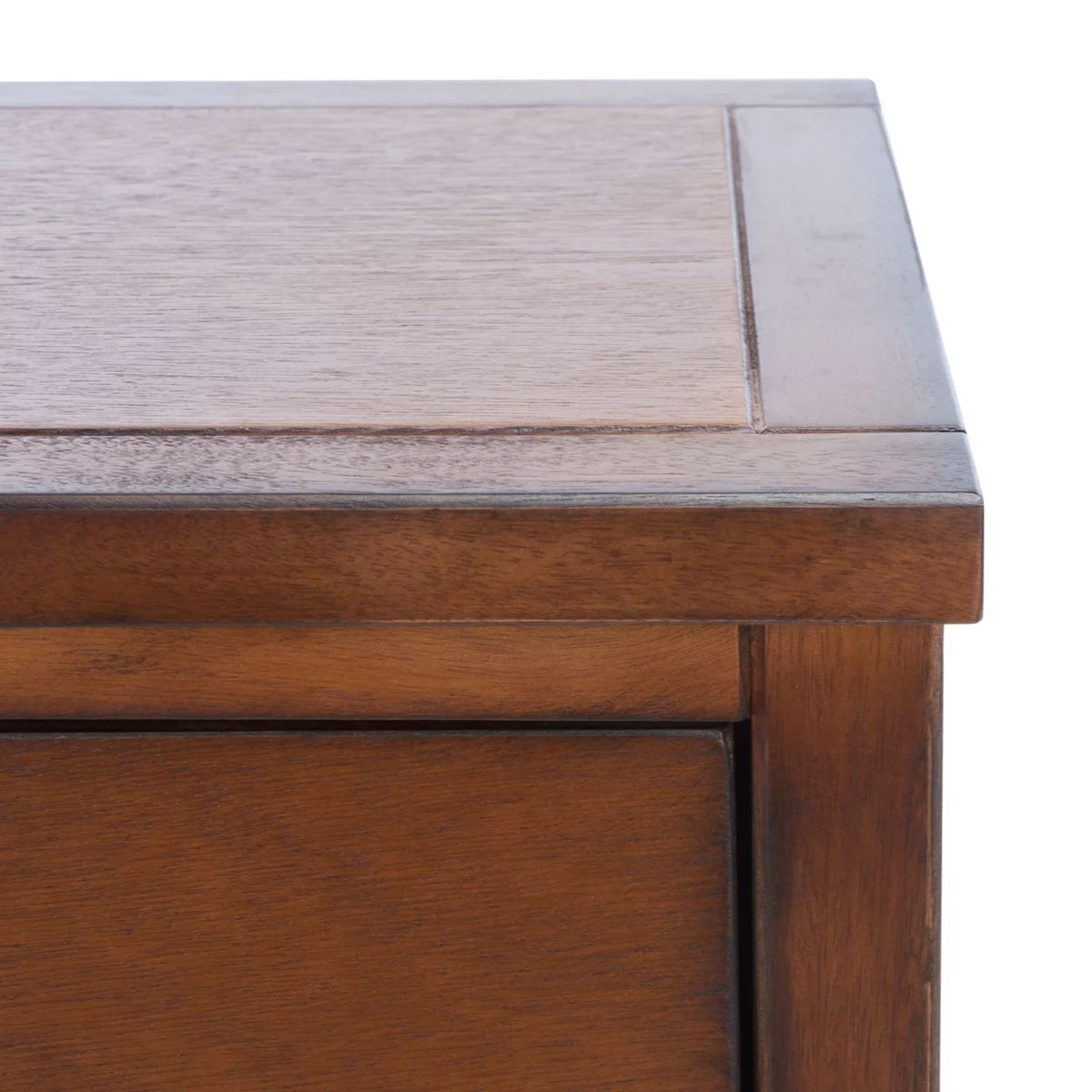 Brown Nightstand With Storage Drawer I581