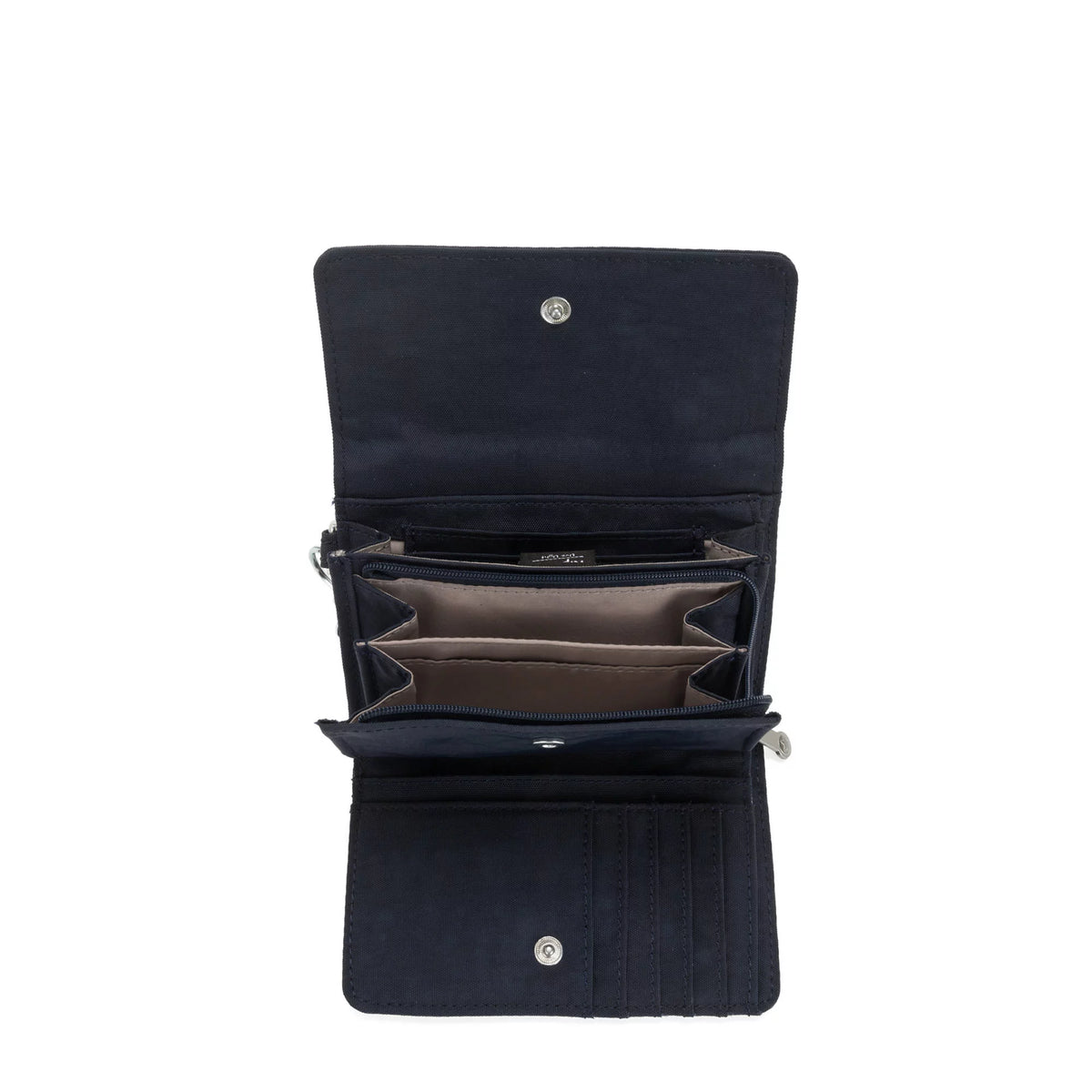 Nylon Medium Wallet Organizer with Snap Closure P919