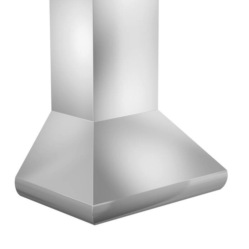 30 in. 500 CFM Convertible Wall Mount Range Hood in Stainless Steel R270