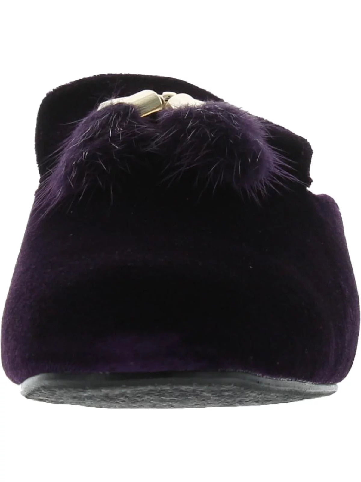 Velvet Slip On Mules G919