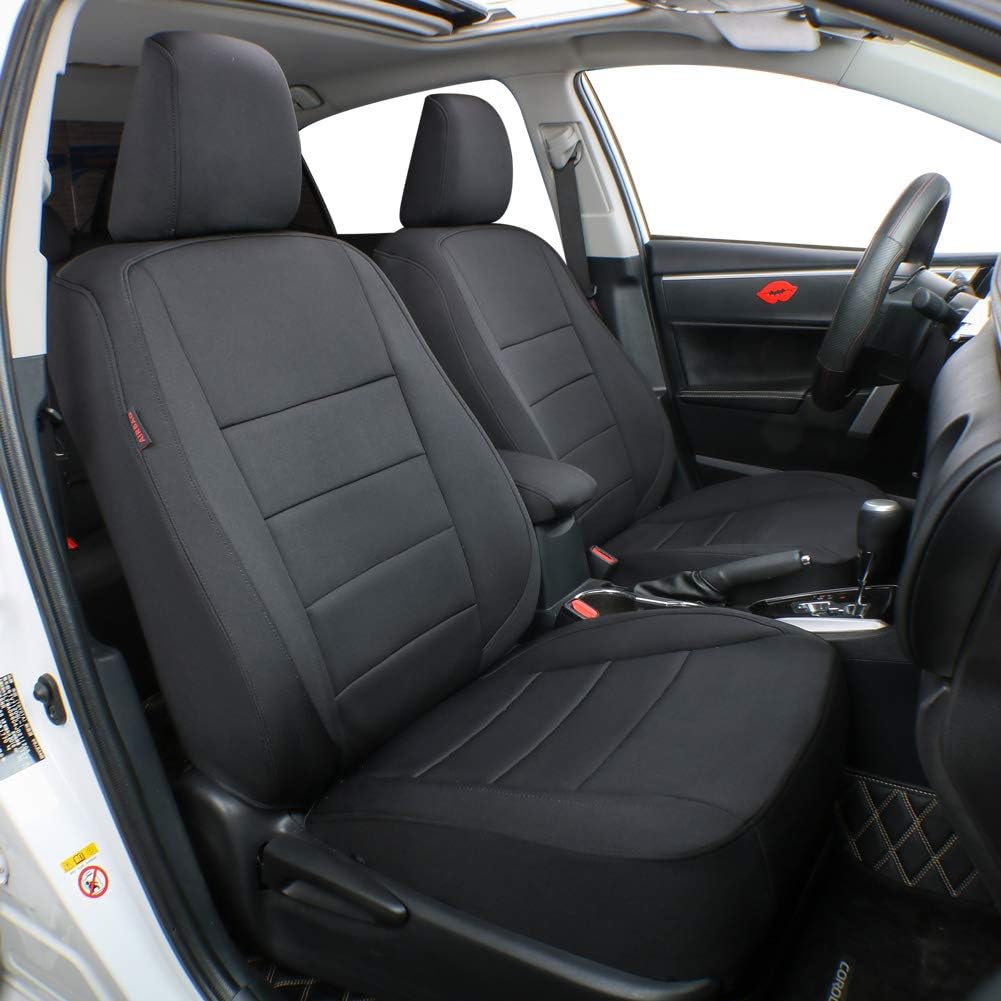 Custom Fit Full Set Car Seat Covers Leatherette Beige H97040