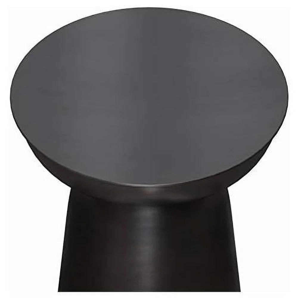 Antique Copper Metal End Table N696126