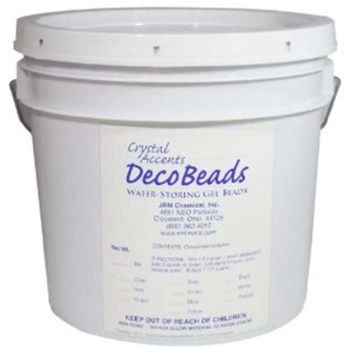 Spring Green Deco Beads 5 lb Pail O5514