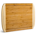 Extra Large Bamboo Cutting Board with Juice Grooves I591