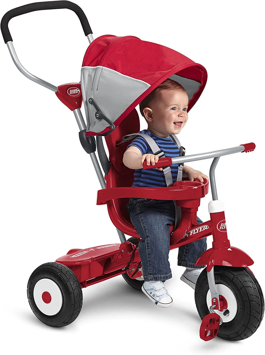 All-Terrain 4-in-1 Trike Air Tires Red V79216