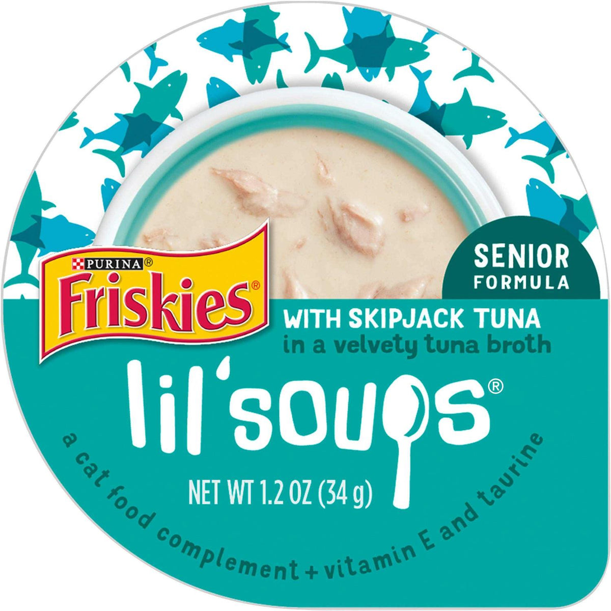 Grain Free Senior Wet Cat Food Complement Skipjack Tuna Z27608