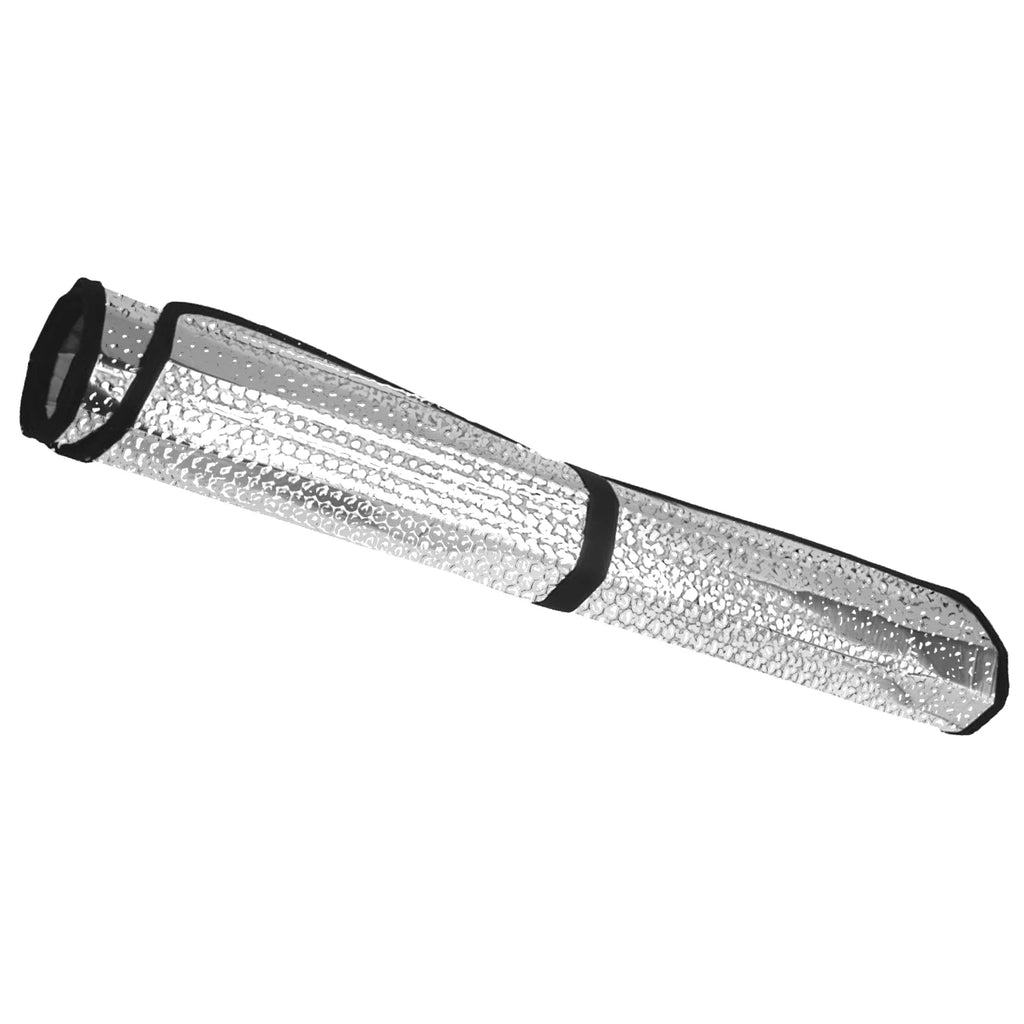 Custom Fit Silver Reflective Roll-up Windshield Sun Shade I25628