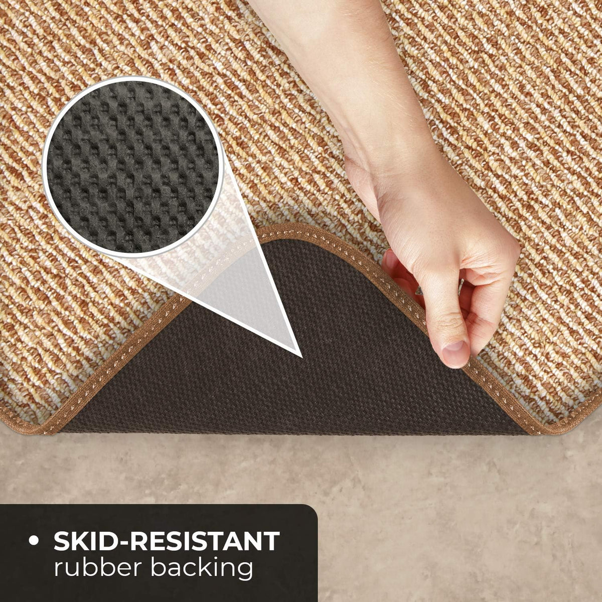 Skid-Resistant Carpet Runner 10 Feet X 27 Inches C9449