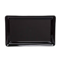 Heavyweight Plastic Catering Tray 18 x 12-Inch Black 20-Count Z35584