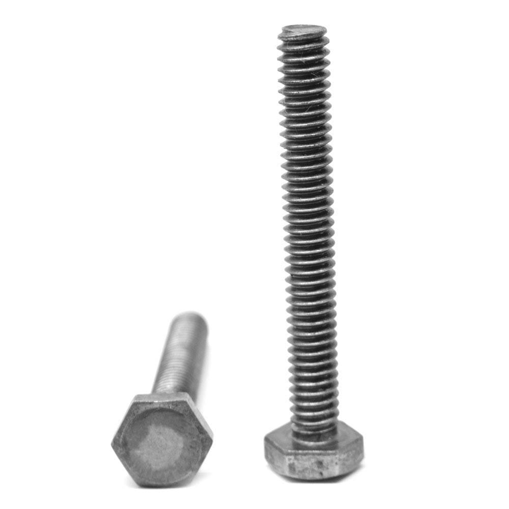 3/4x22-10 x 3 1/2x22 Coarse Thread Hex Tap Bolt Low Carbon Steel Plain Finish J131774