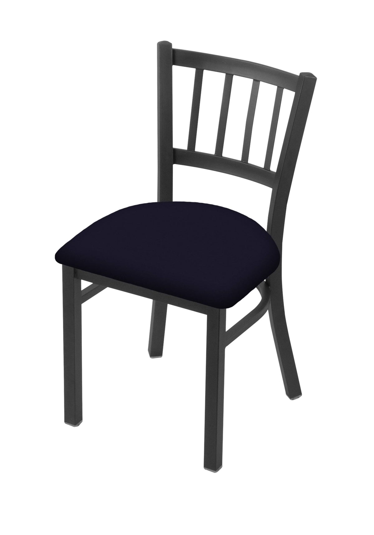 Pewter Finish Canter Red Chair R67403
