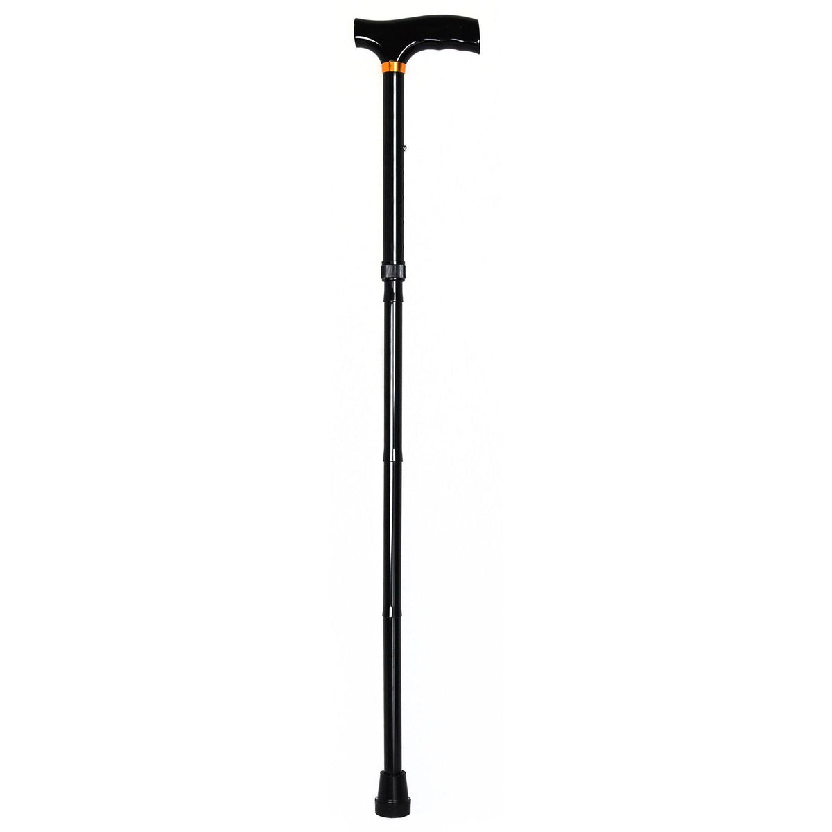 Black Aluminum Folding Cane 33 to 37 inch I736