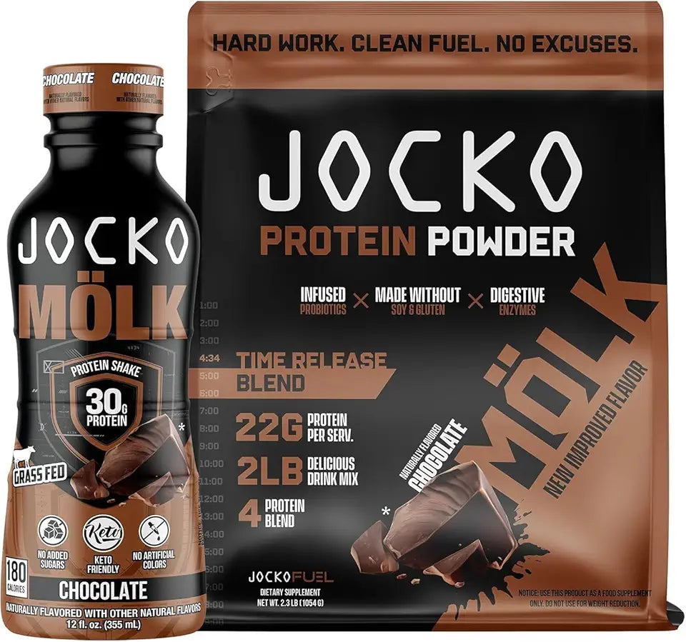 Chocolate Protein Powder & Protein Shake 2 Pack O839