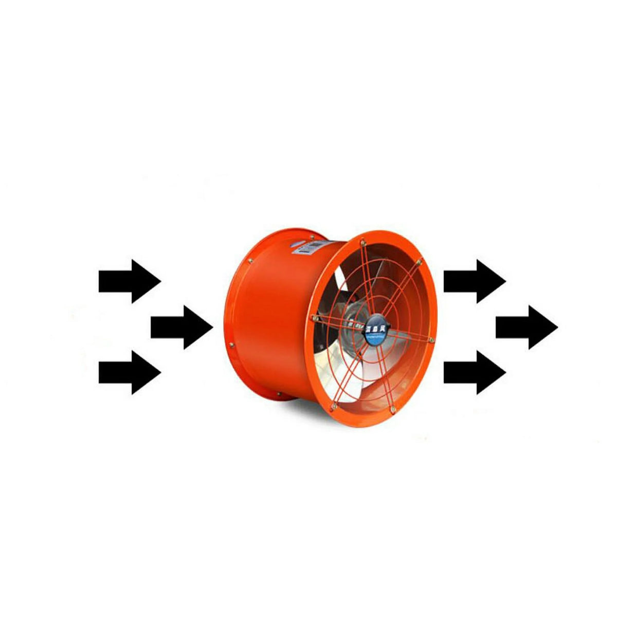 8'' Cylinder Pipe Ventilation Fan 1300m³/h 220V 90W M486370