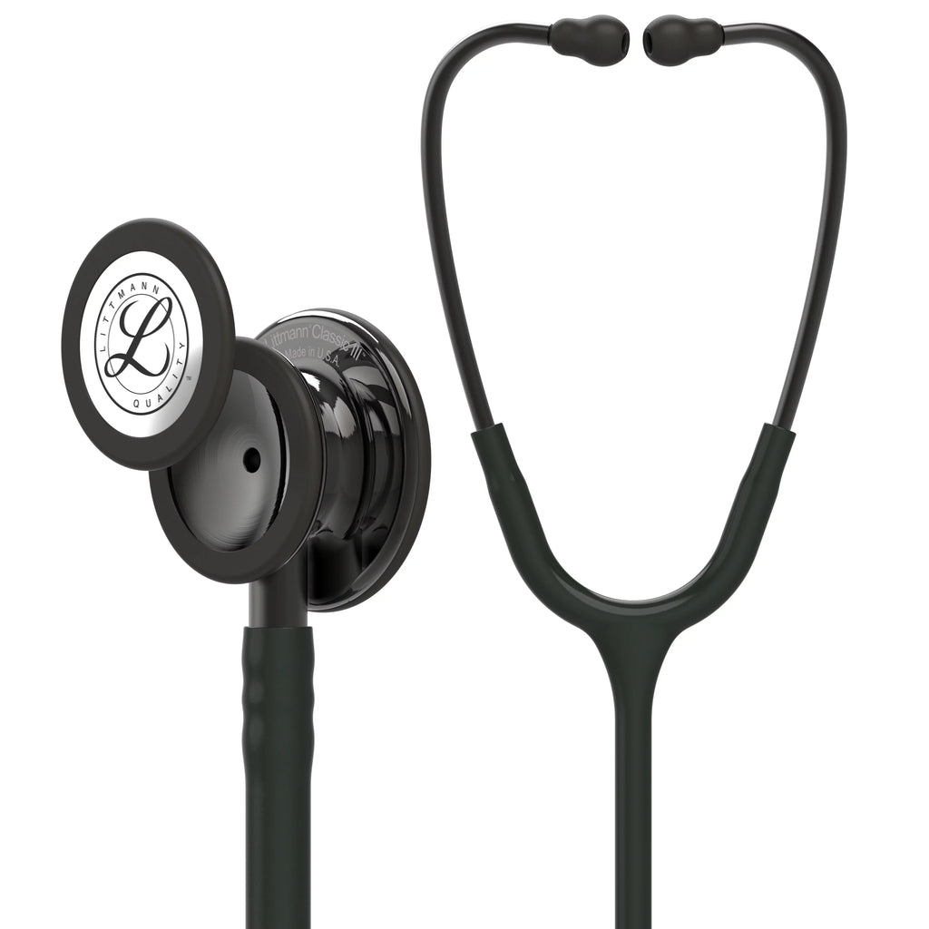 Black Tube 27 inch Stethoscope V9677