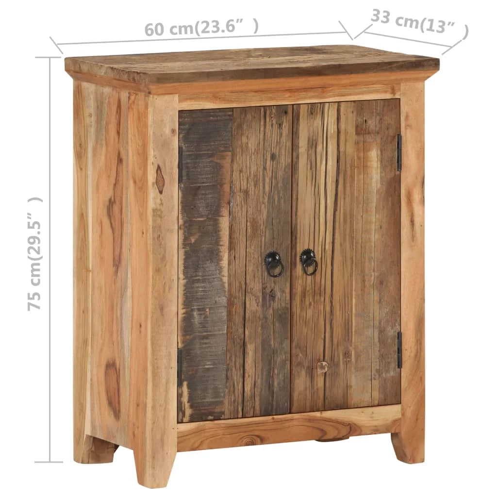 Solid Acacia and Reclaimed Wood Sideboard B256