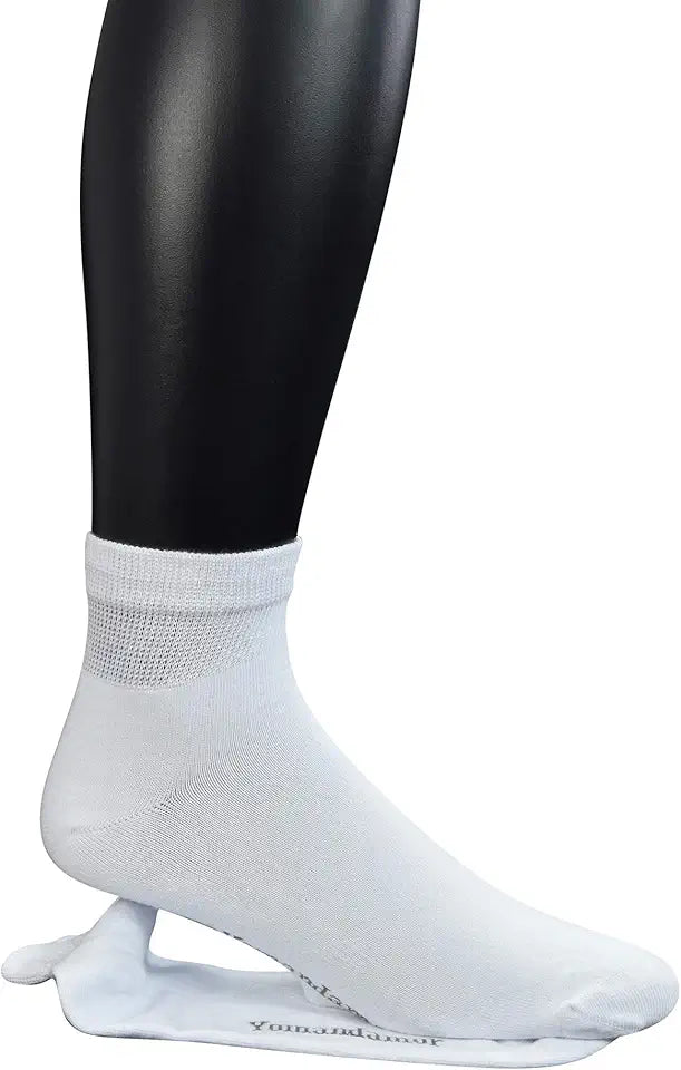 Wide Stretched Diabetic Socks with Seamless Toe, 5 Pairs W3648