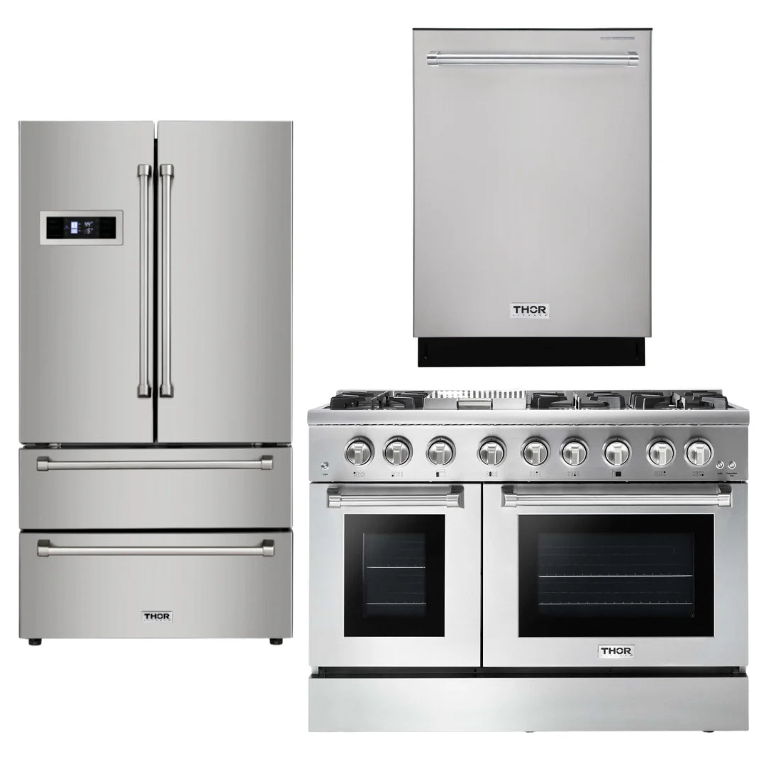 48 Dual Fuel Range, Refrigerator, Dishwasher K376200