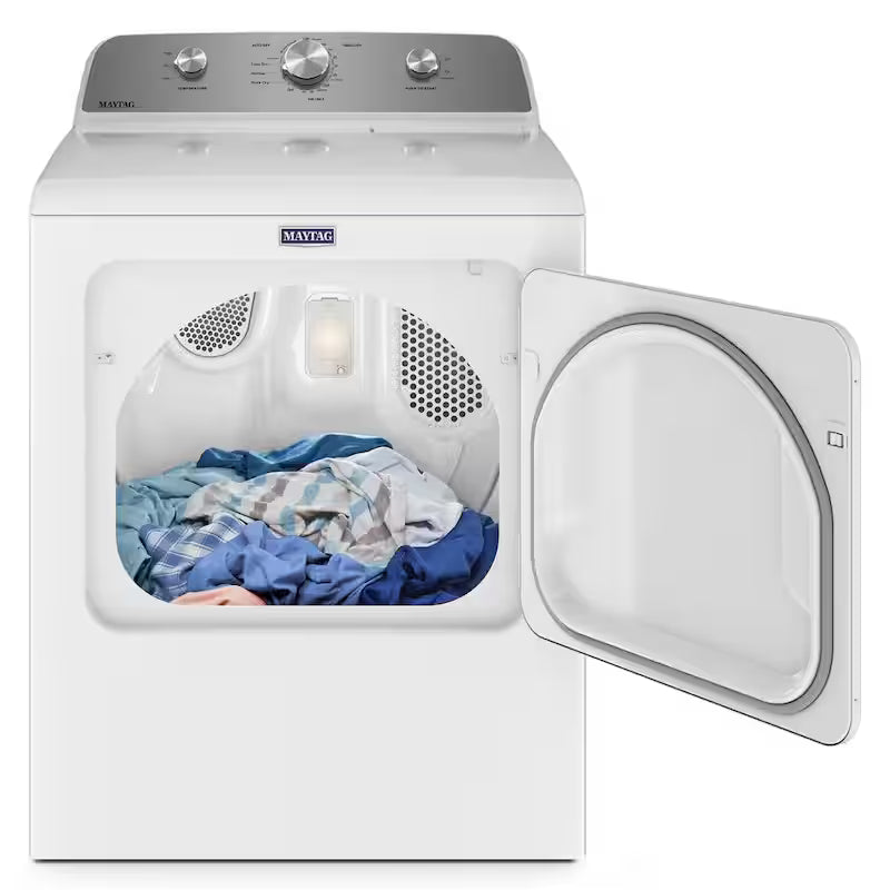7.0 cu. ft. Vented Gas Dryer in White M57579