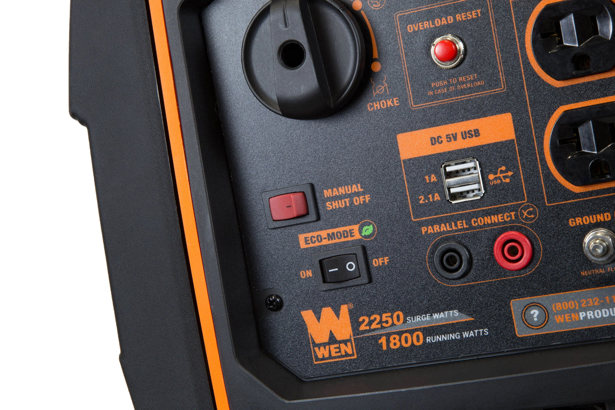 2250-Watt Portable Inverter Generator D56758