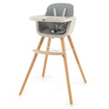 3 in 1 Convertible Wooden High Chair Beige N14940