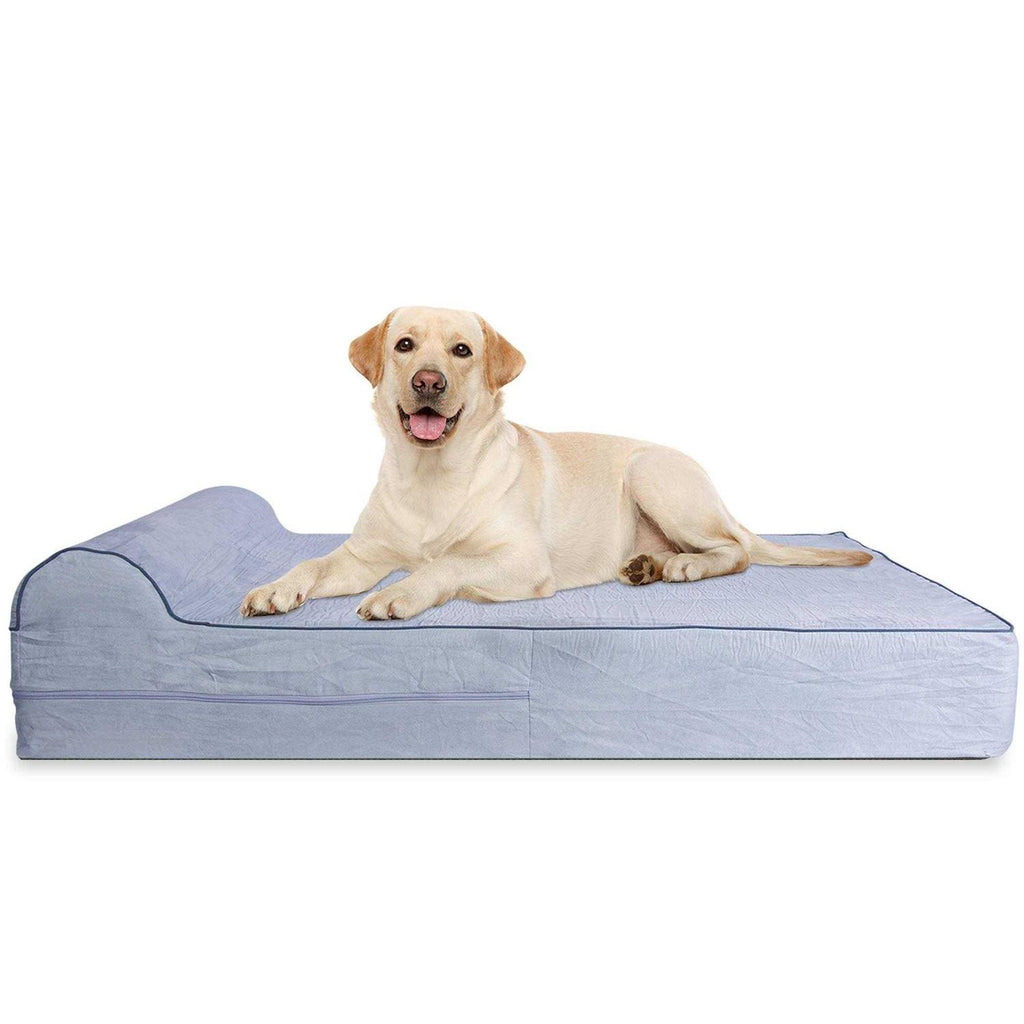 Dog Bed with Pillow Memory Foam Y69386