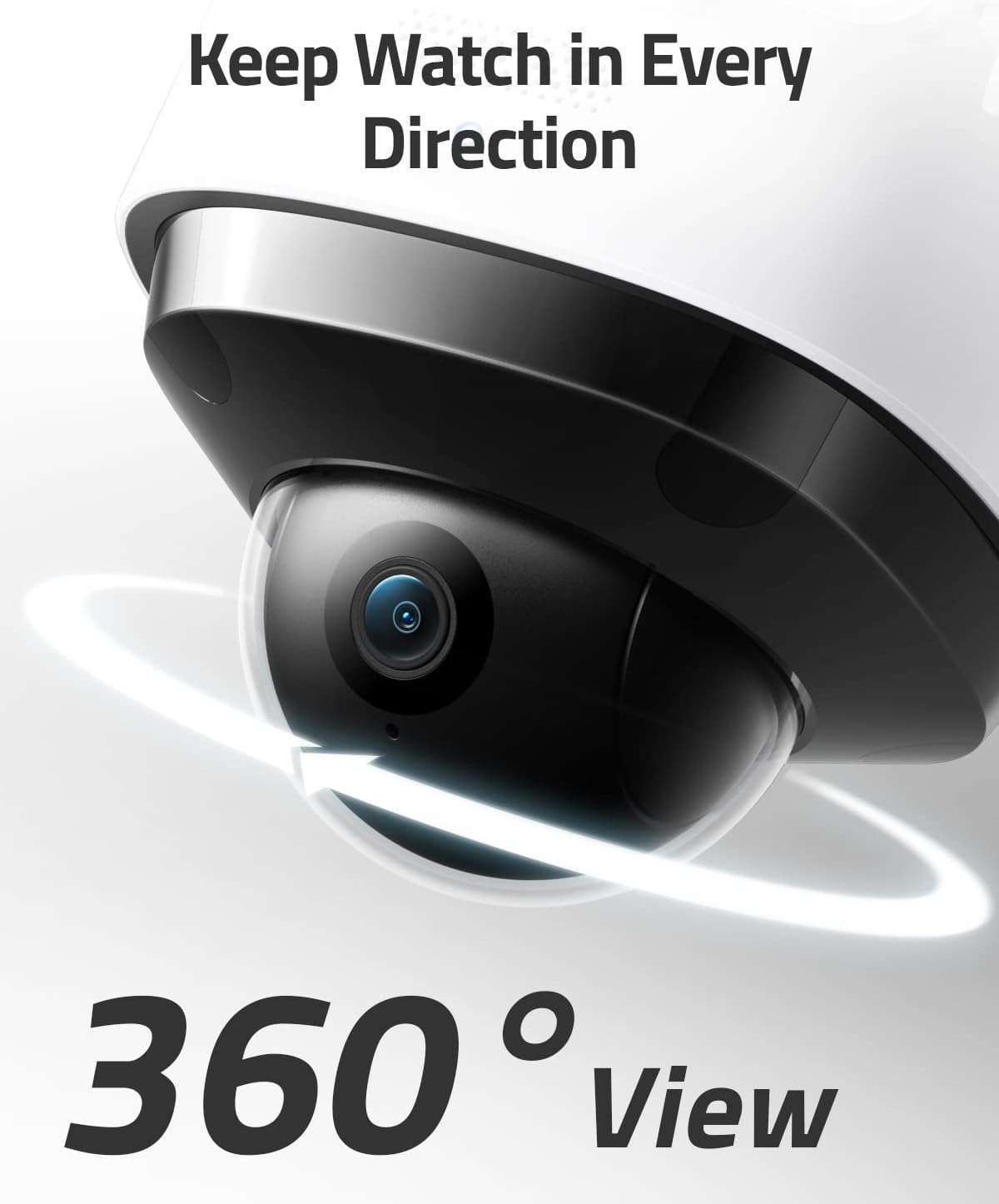 Weatherproof 2K Floodlight Security Camera T697