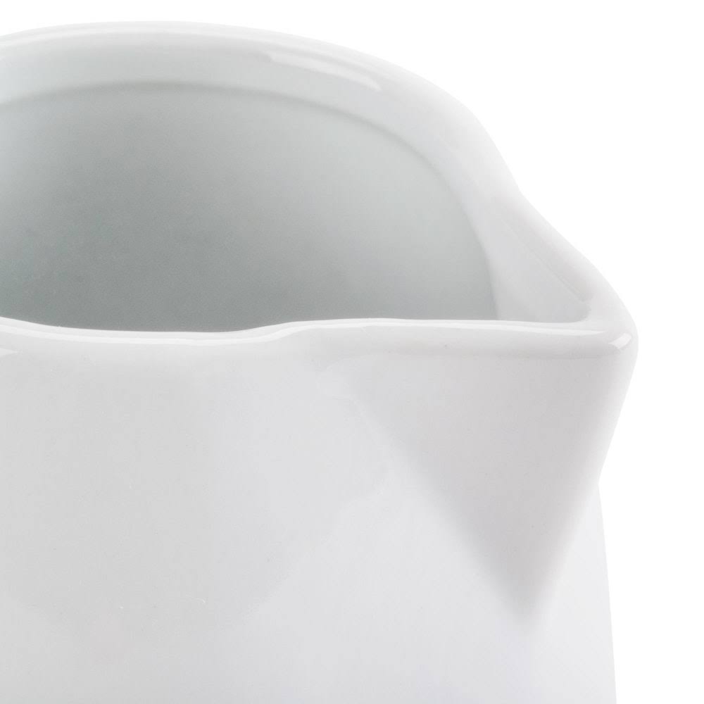 Bright White Porcelain 4 oz. Creamer B850072