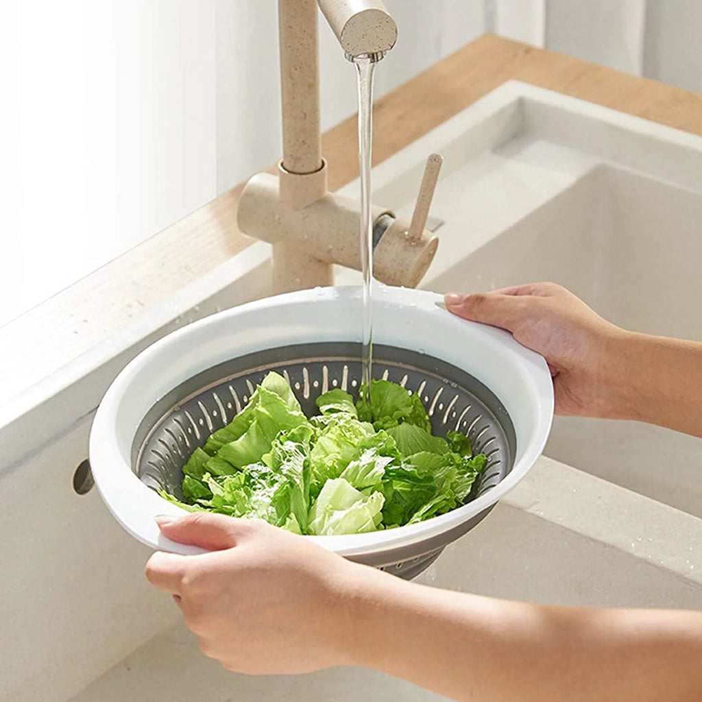 Collapsible Silicone Strainer Set of 2 Z130