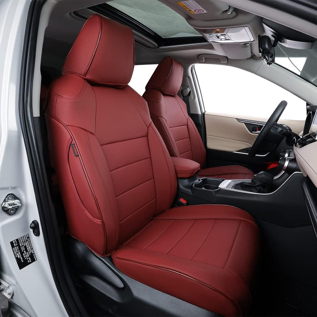 Custom Fit Full Set Car Seat Covers Leatherette Beige H97040