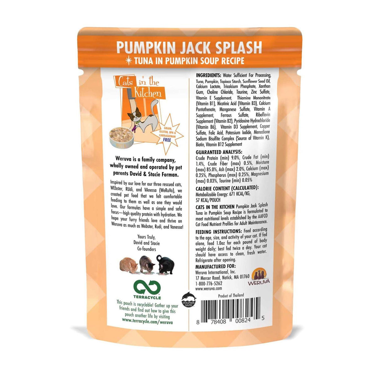 Wet Cat Food Pouches X297647