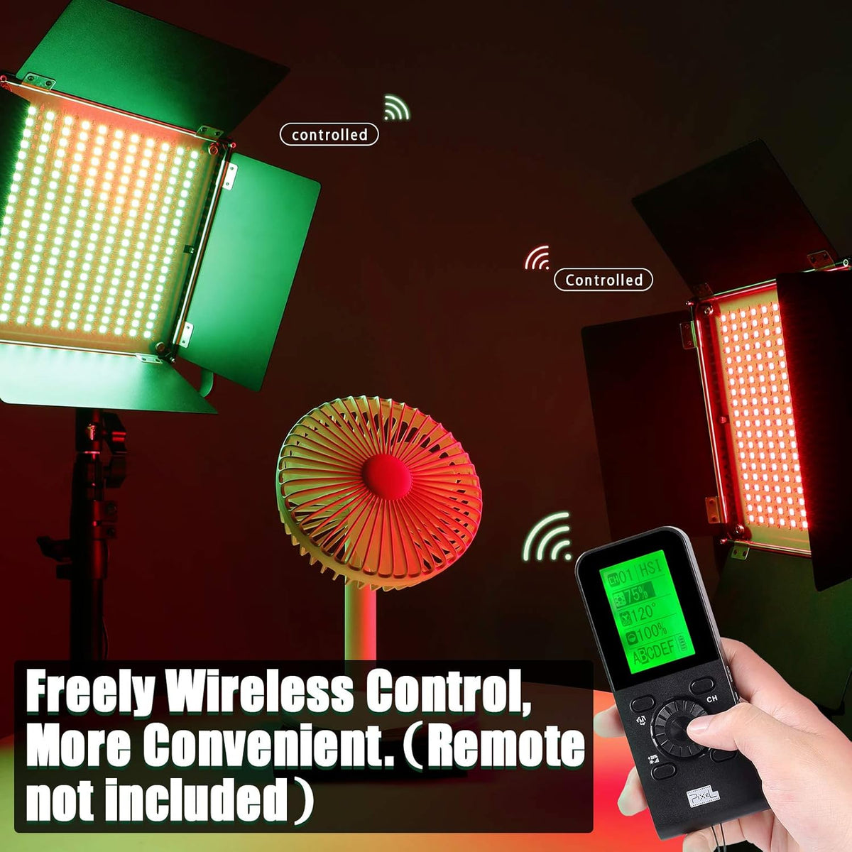 552PCS LED Video Light Panel 2 Packs E882