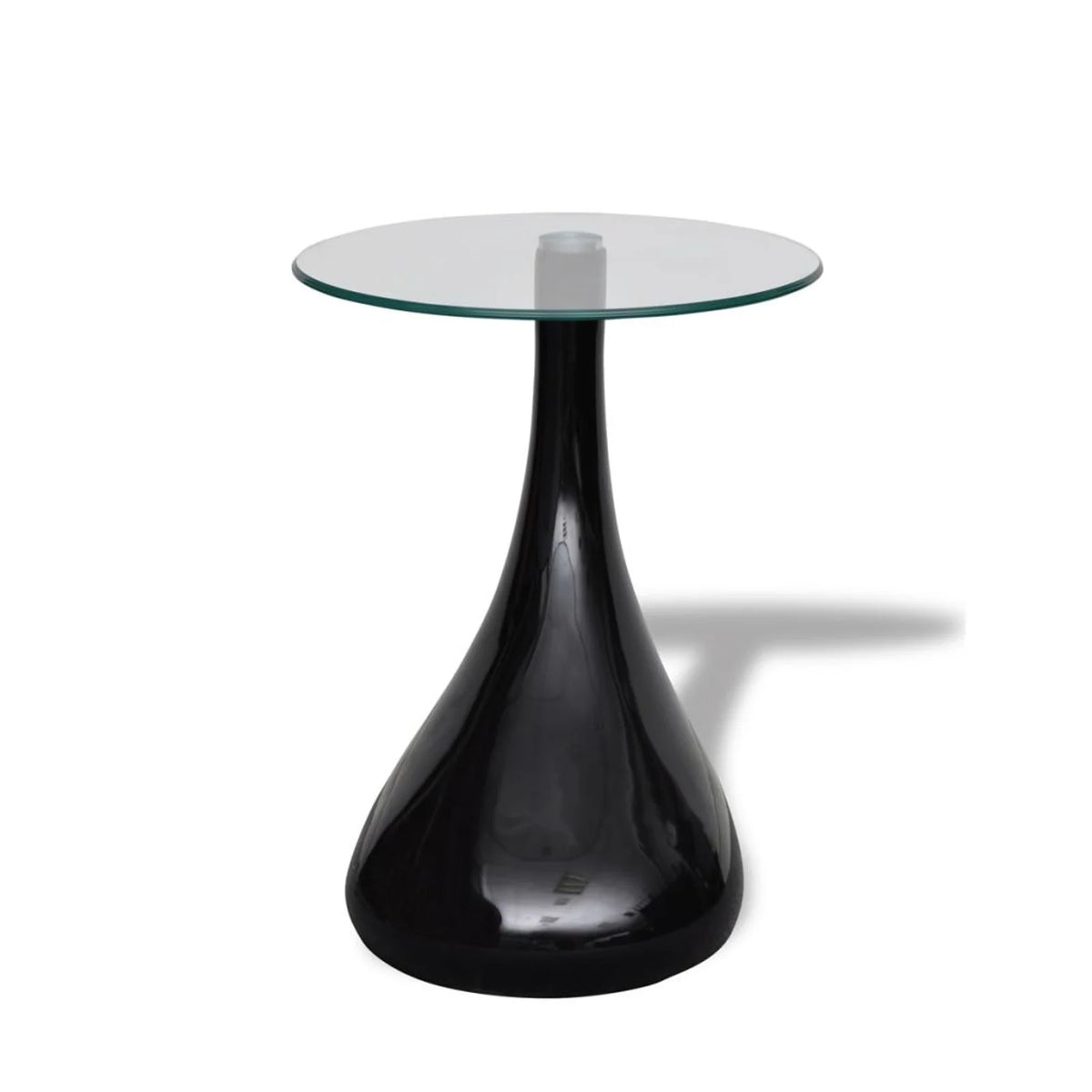 Set of 2 Round Glass Top Coffee Table F778348