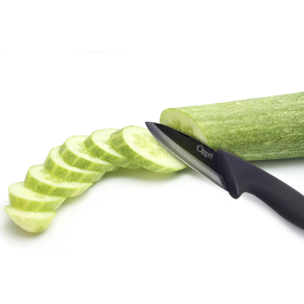 Black Ceramic 6-Piece Knife Set E98438