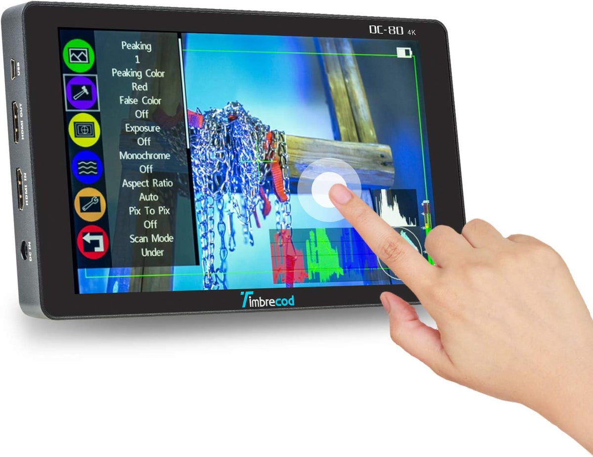 5.5 4K Camera Field Monitor with 1920x1080 HDMI Screen F493